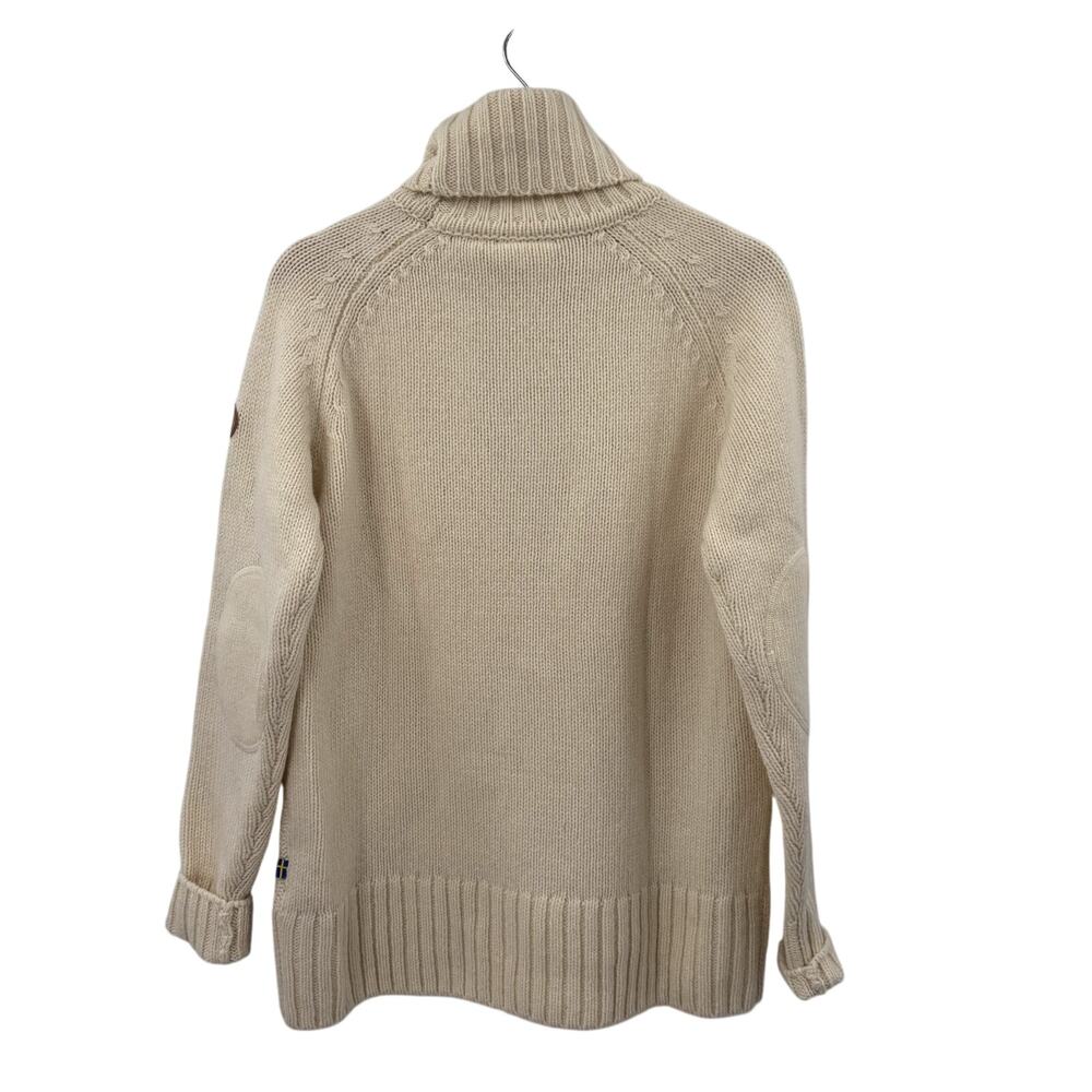 fjall raven ovikcable knit roller neck sweater - Picture 9 of 11
